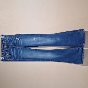 Nobo Bell bottom flare leg stretch jeans Sz 5 Juniors